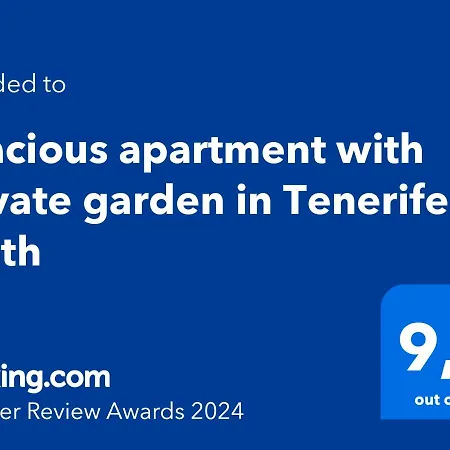 Spacious With Private Garden In Tenerife South 산미겔데아보나